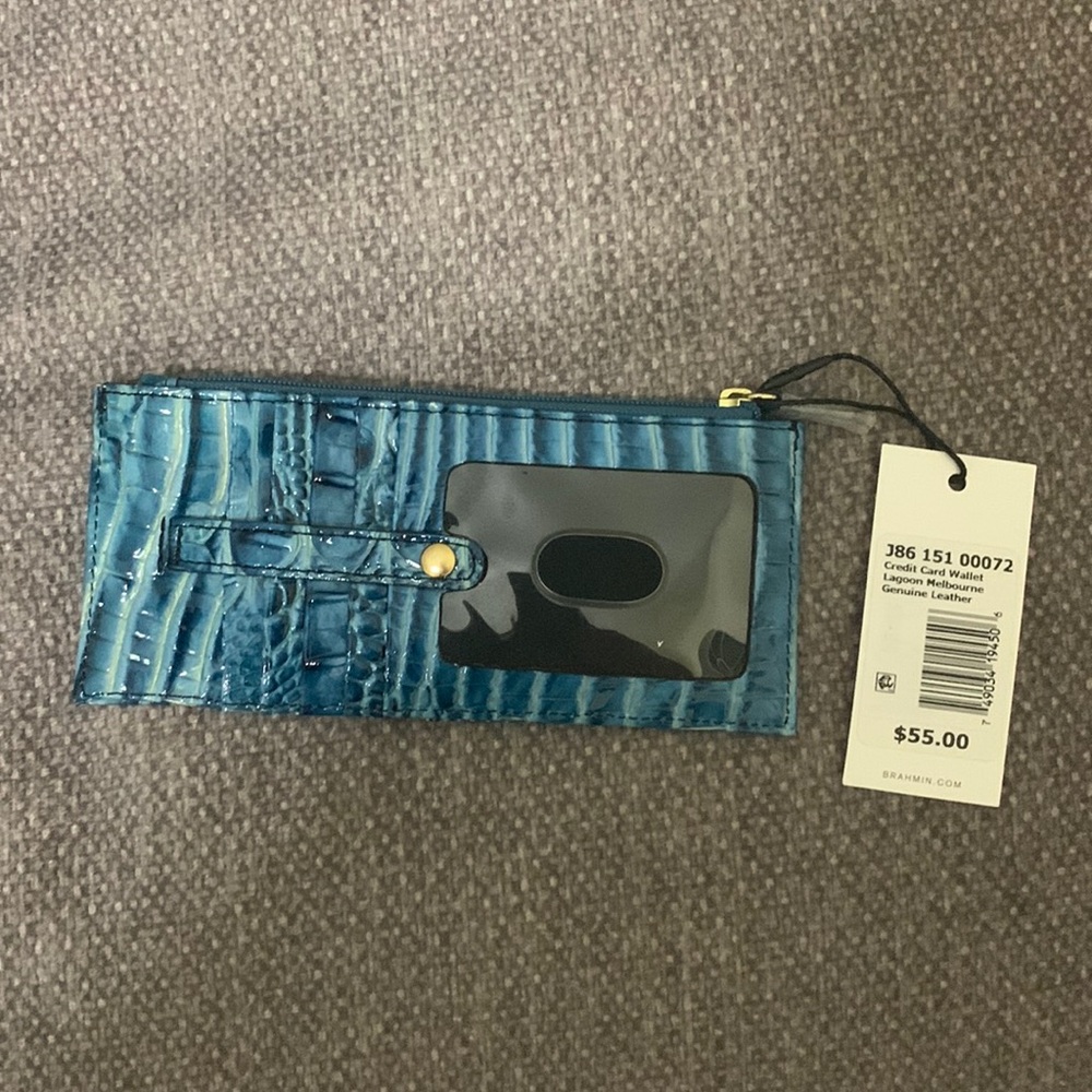 Brahmin Credit Card Wallet Lagoon Melbourne